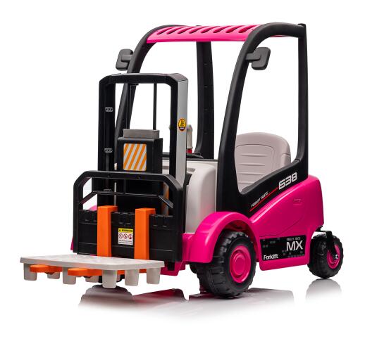 Forklift can lift and lower electirc car